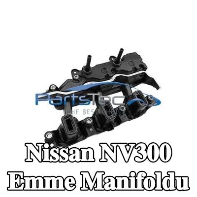 PartsTec Contalı/sızdırmazlık elemanlı emme manifoldu, ayar elemanı olmadan, Kontrol Ünitesi/Yazılımı eğitilmeli/güncellenmelidir — Nissan Nv300
