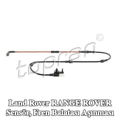 TOPRAN Sensör, fren balatası aşınması — Land Rover Range Rover