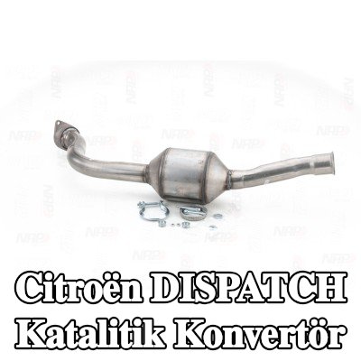 NAP carparts Sabitleme/montaj malzemesi dahil katalitik konvertör — 1999 Citroën Dispatch