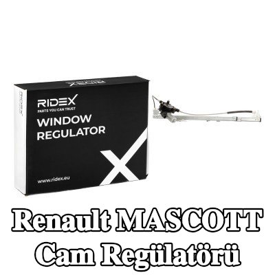 RIDEX Sol ön cam regülatörü, Elektrikli, elektrik motorlu — Renault Mascott