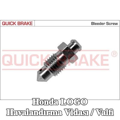 QUICK BRAKE Havalandırma vidası / valfi — Honda Logo