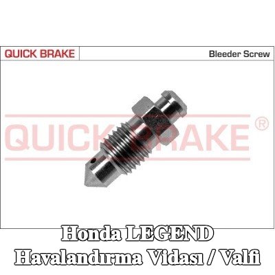 QUICK BRAKE Havalandırma vidası / valfi — Honda Legend