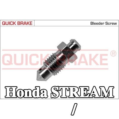QUICK BRAKE برغي/صمام التهوية — Honda Stream