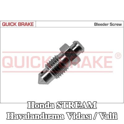 QUICK BRAKE Havalandırma vidası / valfi — Honda Stream