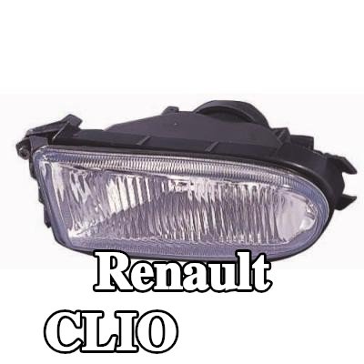 ABAKUS مصباح ضباب يسار, H1, بدون لمبة, بدون حامل لمبة — 1997 Renault Clio