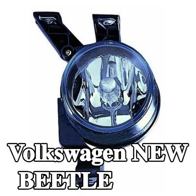 ABAKUS مصباح ضباب يمين, H1, بدون لمبة, بدون حامل لمبة — Volkswagen New Beetle