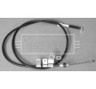 BORG & BECK El freni kablosu 1698mm — Toyota Iq (1)
