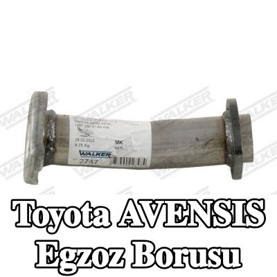 WALKER Egzoz Borusu — 2000 Toyota Avensis