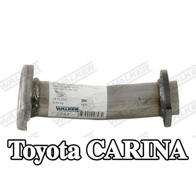 WALKER أنبوب العادم — Toyota Carina