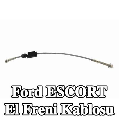 VAICO El freni kablosu Orijinal VAICO Kalitesi, Arka, 281mm — Ford Escort