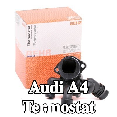 MAHLE Termostat 87°C, contalı/sızdırmaz — Audi A4