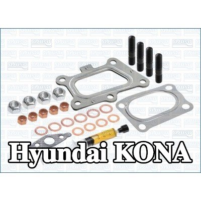 AJUSA مجموعة التثبيت, الشاحن مع الحشيات/الأختام — Hyundai Kona