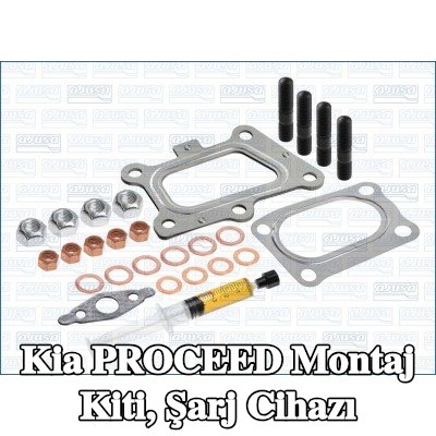 AJUSA Montaj Kiti, conta/sızdırmazlık elemanları ile şarj cihazı — Kia Proceed