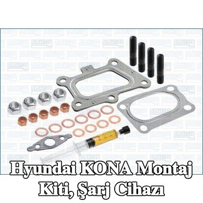 AJUSA Montaj Kiti, conta/sızdırmazlık elemanları ile şarj cihazı — Hyundai Kona