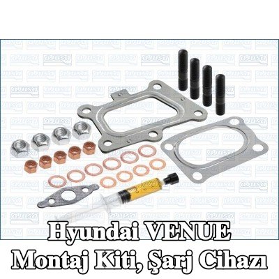 AJUSA Montaj Kiti, conta/sızdırmazlık elemanları ile şarj cihazı — Hyundai Venue