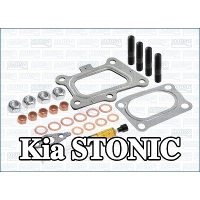 AJUSA مجموعة التثبيت, الشاحن مع الحشيات/الأختام — Kia Stonic