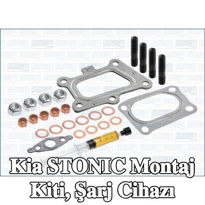 AJUSA Montaj Kiti, conta/sızdırmazlık elemanları ile şarj cihazı — Kia Stonic