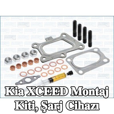 AJUSA Montaj Kiti, conta/sızdırmazlık elemanları ile şarj cihazı — Kia Xceed