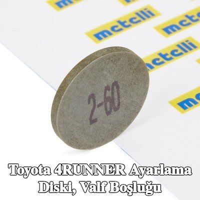 METELLI Ayarlama Diski, valf boşluğu — Toyota 4runner