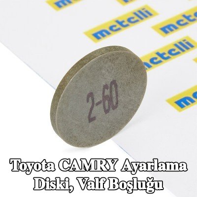 METELLI Ayarlama Diski, valf boşluğu — Toyota Camry