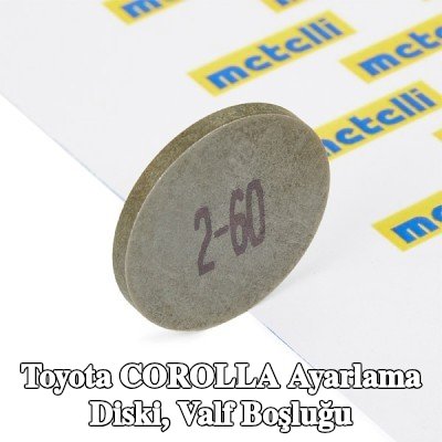 METELLI Ayarlama Diski, valf boşluğu — Toyota Corolla