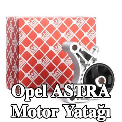 FEBI BILSTEIN Motor yatağı Ön, Elastomer — 2011 Opel Astra