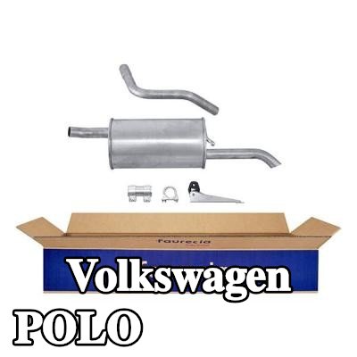 HELLA كاتم الصوت الخلفي الخلفي, مع قطع التركيب — 2012 Volkswagen Polo