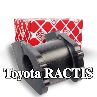 FEBI BILSTEIN جلبة قضيب مانع للانقلاب المحور الأمامي الأيسر, المحور الأمامي الأيمن, 23mm, مطاط — Toyota Ractis