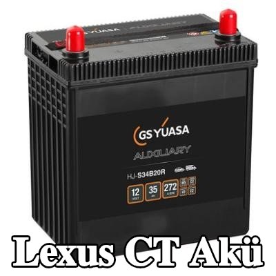 YUASA Yardımcı Akü — Lexus Ct