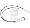 FEBI BILSTEIN El freni kablosu Sol Arka, Sağ Arka, 1273, 1690mm — 1997 Opel Astra (2)