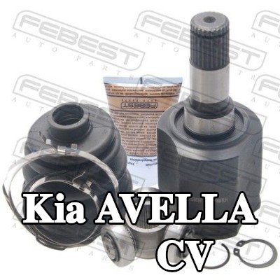 FEBEST طقم مفصل CV المحور الأمامي الأيسر, على جانب ناقل الحركة — Kia Avella