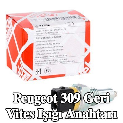 FEBI BILSTEIN Geri vites ışığı anahtarı — Peugeot 309