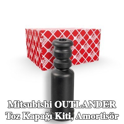FEBI BILSTEIN Toz kapağı kiti, Amortisör Arka Aks Sol, Arka Aks Sağ — 2011 Mitsubishi Outlander