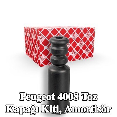 FEBI BILSTEIN Toz kapağı kiti, Amortisör Arka Aks Sol, Arka Aks Sağ — Peugeot 4008