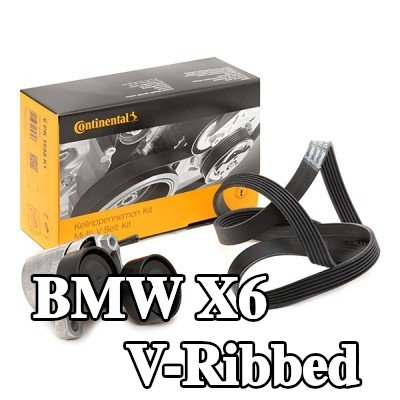 CONTITECH مجموعة أحزمة V-Ribbed — 2016 BMW X6