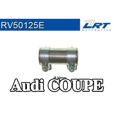 LRT موصل الأنابيب، نظام العادم — Audi Coupe