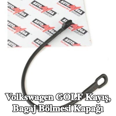 AUTOMEGA Kayış, bagaj bölmesi kapağı — 1990 Volkswagen Golf