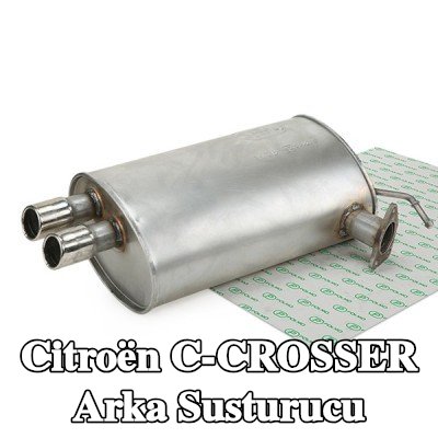 POLMO Arka susturucu — Citroën C-crosser