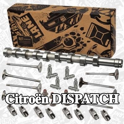 ET ENGINETEAM طقم عمود الكامات مع الصمامات — 2012 Citroën Dispatch