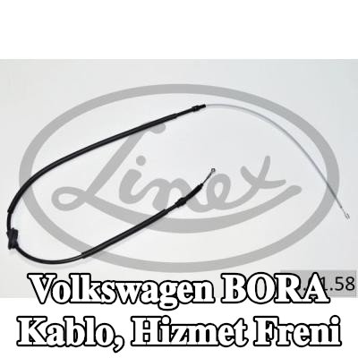 LINEX Kablo, hizmet freni — Volkswagen Bora
