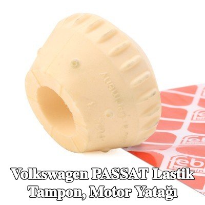 FEBI BILSTEIN Lastik tampon, motor montajı Ön — Volkswagen Passat