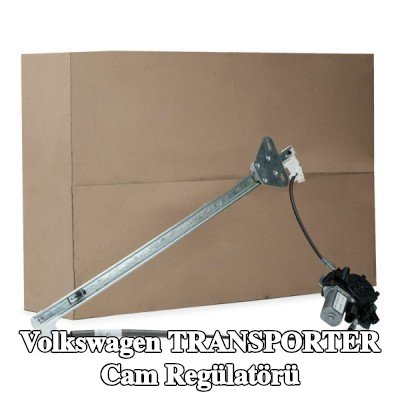 VALEO Cam regülatörü Sağ Ön, Elektrikli, elektrik motorlu — 2002 Volkswagen Transporter
