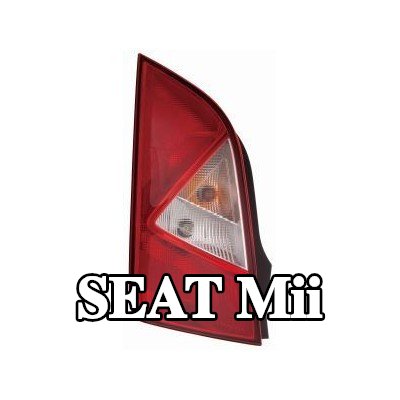 ABAKUS المصباح الخلفي الأيمن, بدون لمبة, بدون حامل لمبة — SEAT Mii