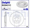 DELPHI Fren diski Dış Çap: 350mm, Havalandırmalı, Kaplamalı — Renault Rafale (1)