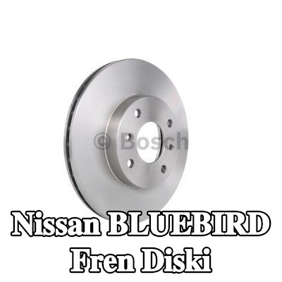 BOSCH Fren diski Dış Çap: 280mm, Havalandırmalı, içten havalandırmalı, Yağlanmış — Nissan Bluebird