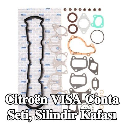AJUSA Conta seti, valf gövdesi contalı silindir kafası, silindir kafası contası olmadan — Citroën Visa