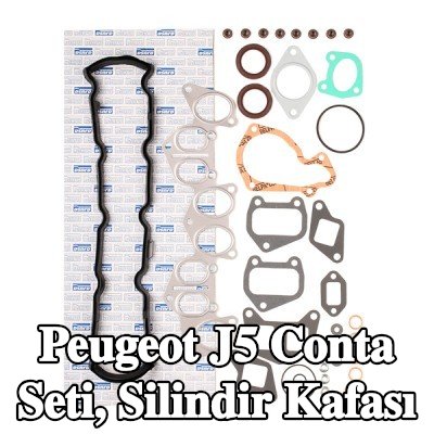 AJUSA Conta seti, valf gövdesi contalı silindir kafası, silindir kafası contası olmadan — Peugeot J5