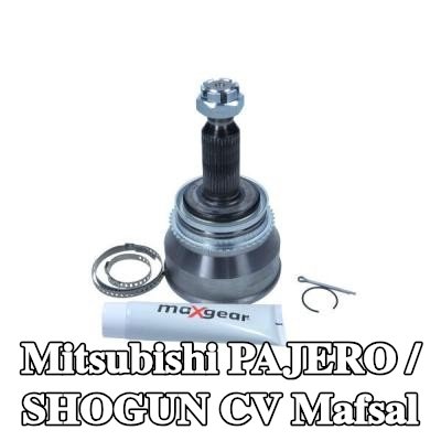 MAXGEAR Arka aks CV mafsalı, Tekerlek Tarafı, ABS sensör halkalı — Mitsubishi Pajero / Shogun