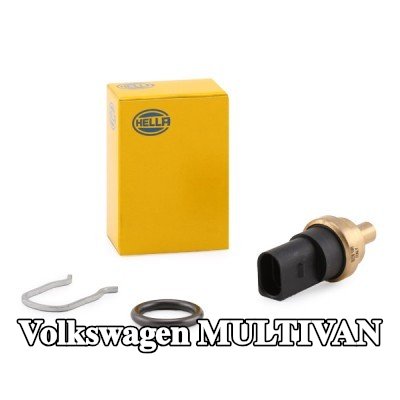 HELLA مستشعر, مستشعر درجة حرارة سائل التبريد بدون حشية/مانع تسرب — 2016 Volkswagen Multivan