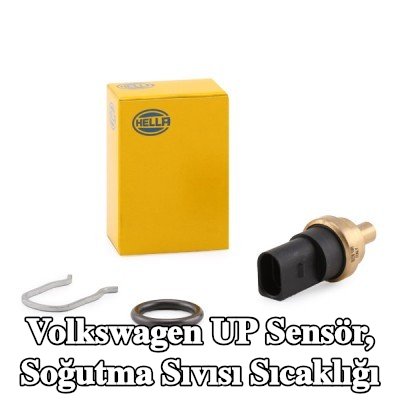 HELLA Sensör, conta/sızdırmazlık elemanı olmayan soğutma suyu sıcaklığı — Volkswagen Up